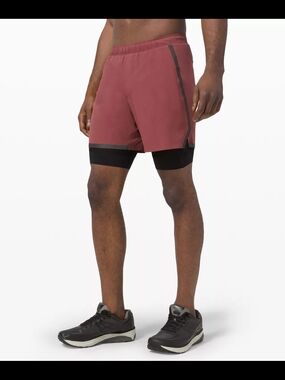 Men's Lululemon Surge Short 6"
Lined Sz. M